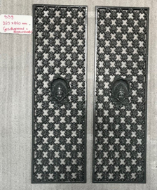 S39 , 26,5 x 86 cm Geschopeerd & gegrondverfd