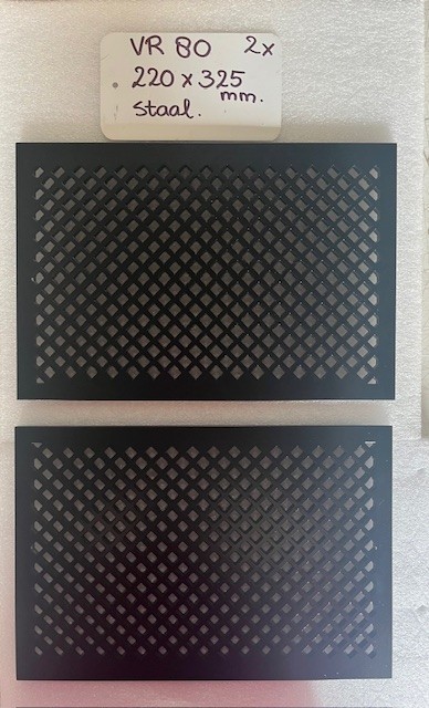 VR80 Staal , 220x325 mm