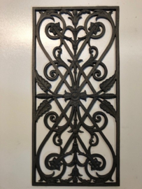 Gietijzeren deurrooster model 460, 43 x 88,5 cm