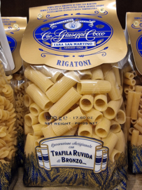 Rigatoni 500gram / Guiseppe cocco /  t.h.t. 15-11-2026