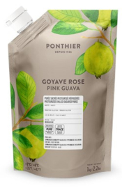 Guave Purée | 90% fruit - 10% suiker | Ponthier | zak 1000ml / t.h.t. 14-10-2025