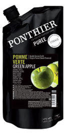 Granny Smith Purée | 90% fruit - 10% suiker  | Green apple |  Fruit Rouges &Co  | zak 1000ml 