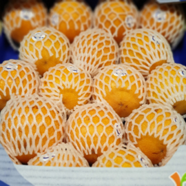 GRENADILLA | GRANADILLA | GRENADILLE | LEMI WAI | ZOETE PASSIEVRUCHT | COLOMBIA | doos 2 KILO (ca 15-20stuks afhankelijk van de maat)