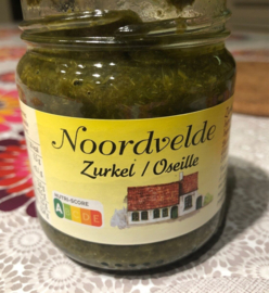 Zurkel | Noorvelde Zurkel | Ingelegde veldzuring| Belgie | Potje 180gram