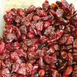 Cranberry gedroogd | USA | 125gram / t.h.t 20-12-2022