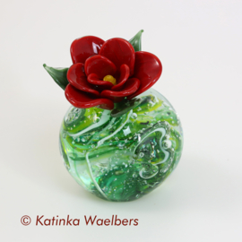 Glaskunst - glazen bloemen: Rozen