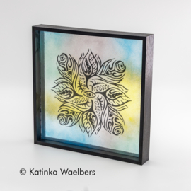 Glaskunst - Tattooed Glass - glazen schilderij - see you