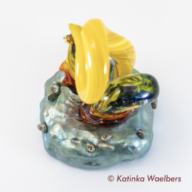 Mixed Media Glaskunst: Diep Geluk