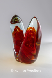 Glaskunst - glazen beeld: My other half