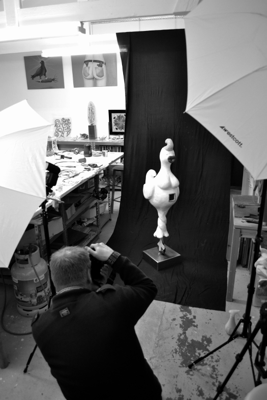 Beeld - mixed media: Expectation (XXL)