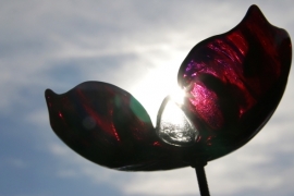 Glaskunst voor de tuin