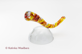 Glasbeeld - abstract - Vreugde Dans