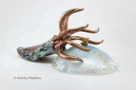 Mized media glaskunst: Hunting