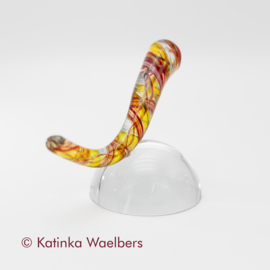 Glasbeeld - abstract - Vreugde Dans