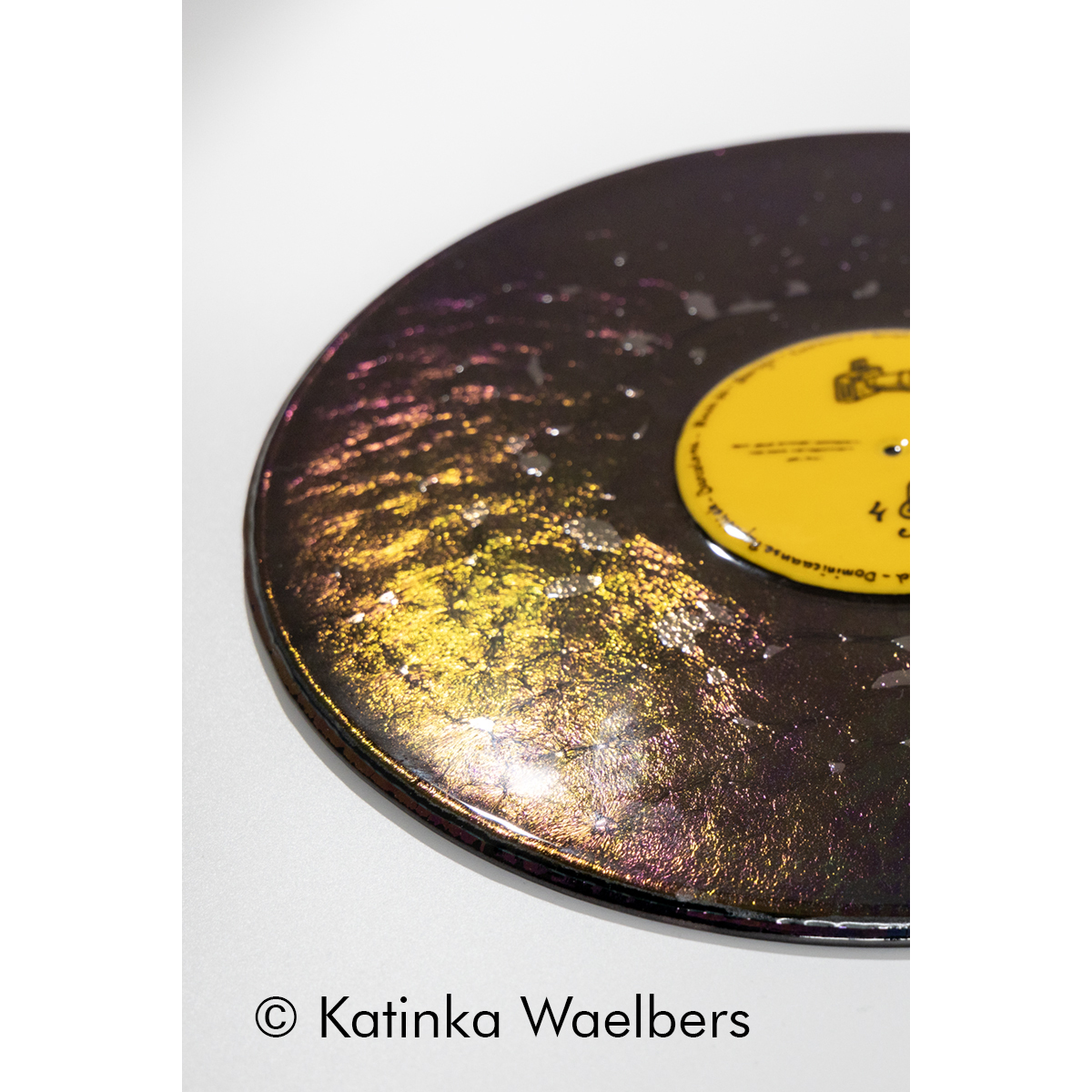 Glaskunst - LP van glas 2