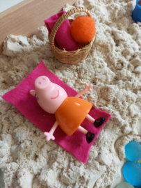 Sensopatische SuperSpeelset Peppa Pig aan het Strand