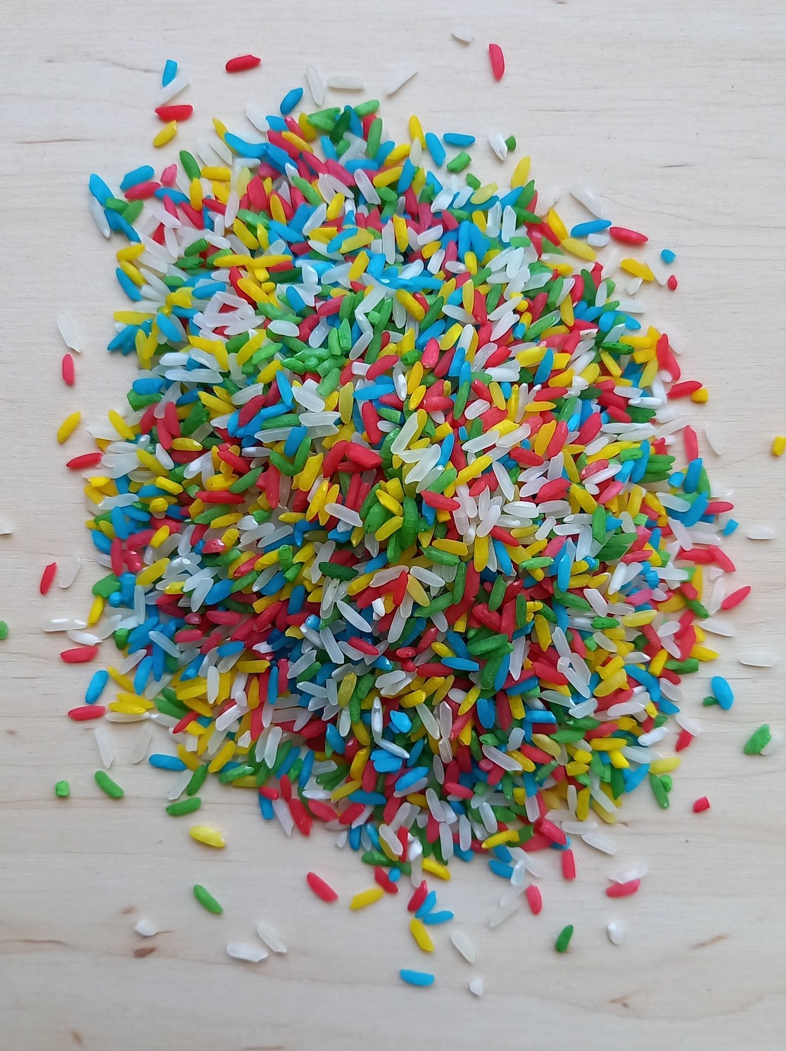 Speelrijst  en andere speelbakvulling