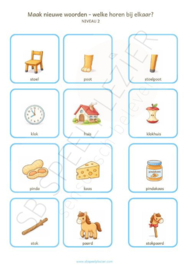 PDF Maak nieuwe woorden - Samenstellingen 72 kaartjes