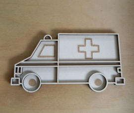 Vulvorm Ziekenauto Ambulance