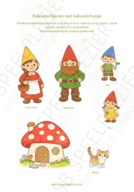 PDF Kabouters – Complete jaarbundel (Herfst, Winter, Lente, Zomer)
