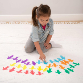 Tickit SiliShapes Mensfiguren 6 st. Rainbow