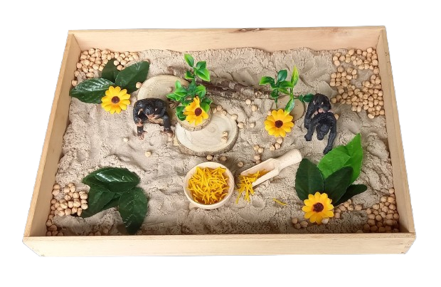 Sensorische Thema Pakketten