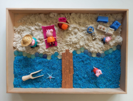 Sensopatische SuperSpeelset Peppa Pig aan het Strand