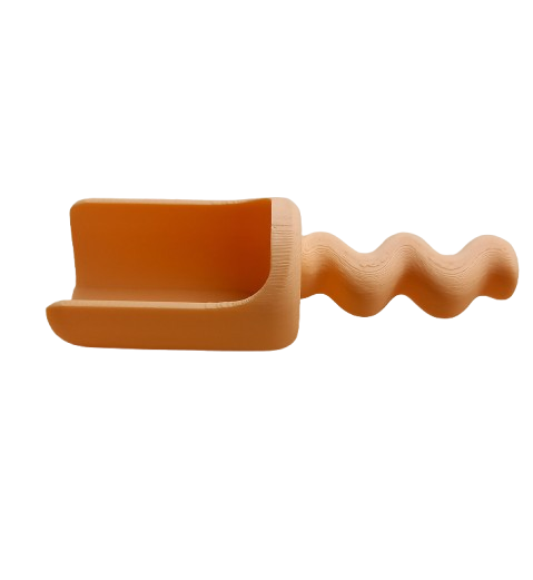 Grennn 'Wave' Schepje Pastel Oranje