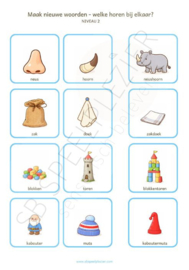 PDF Maak nieuwe woorden - Samenstellingen 72 kaartjes