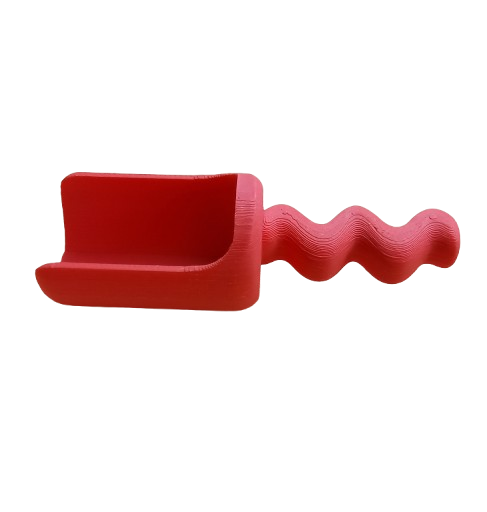 Grennn 'Wave' Schepje Pastel Rood
