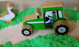 Houten Tractor Lanka, 14,5 cm