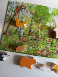 Bigjigs Houten Speelfiguren Bosdieren