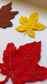 Vilten Herfstbladeren