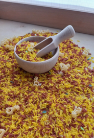 Speelrijst Girafjes Mix 300 gr.