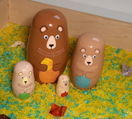 Super Thema Pakket Vrolijke Matroesjka Beren