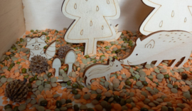 Complete Sensopatische SuperSpeelset Dieren in het Bos