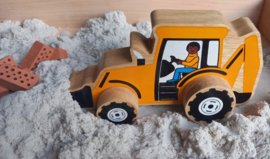 Houten Graafmachine Lanka, 14,5 cm