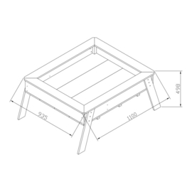 Zandtafel Linda Bruin