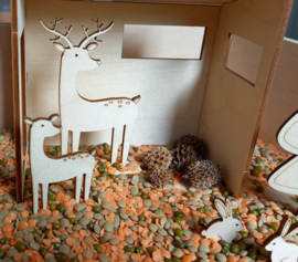 Complete Sensopatische SuperSpeelset Dieren in het Bos