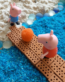 Sensopatische SuperSpeelset Peppa Pig aan het Strand