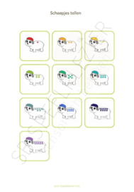 PDF Tellen en kleuren leren met schaapjes
