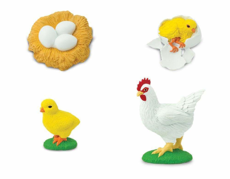 Thema Set Lifecycle Kip: Uitstekers + Speelfiguren