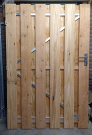 Houten Poortdeur Douglas 80 x 200