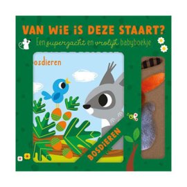 Van Wie Is Deze Staart? Bosdieren Babyboek