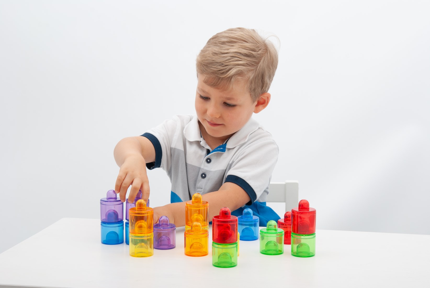 Tickit Doorschijnende kleurenpotten