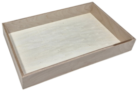Houten Speelbak / Sensopatische Speelbak 46x27x6,6 cm