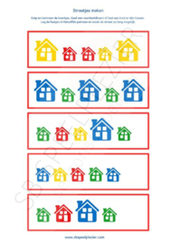 PDF Speel en Leerhuisjes (thema Bij mij thuis)