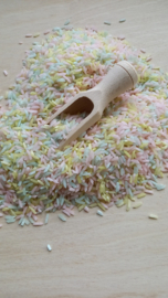 Speelrijst Pastel Mix 300 gr.