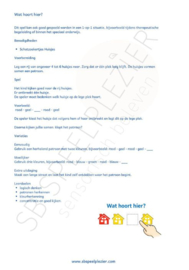 PDF Speel en Leerhuisjes (thema Bij mij thuis)