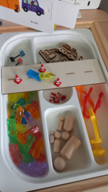 Tickit Doorschijnende Gekleurde Auto's  36  st. Rainbow